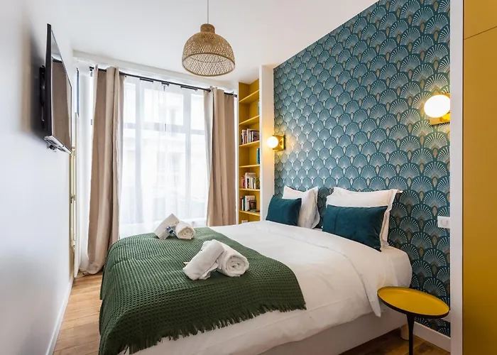 Charming Flat - 2bd-8p - Charonne-bastille Paříž