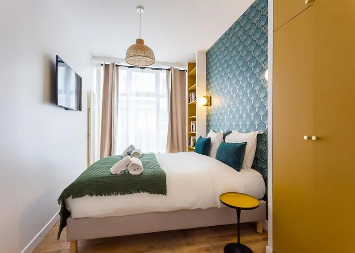 Charming Flat - 2bd-8p - Charonne-bastille Parijs